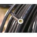 Elastomer PU manguera dos trenzas de fibra color negro 3/8 "SAE 100R8